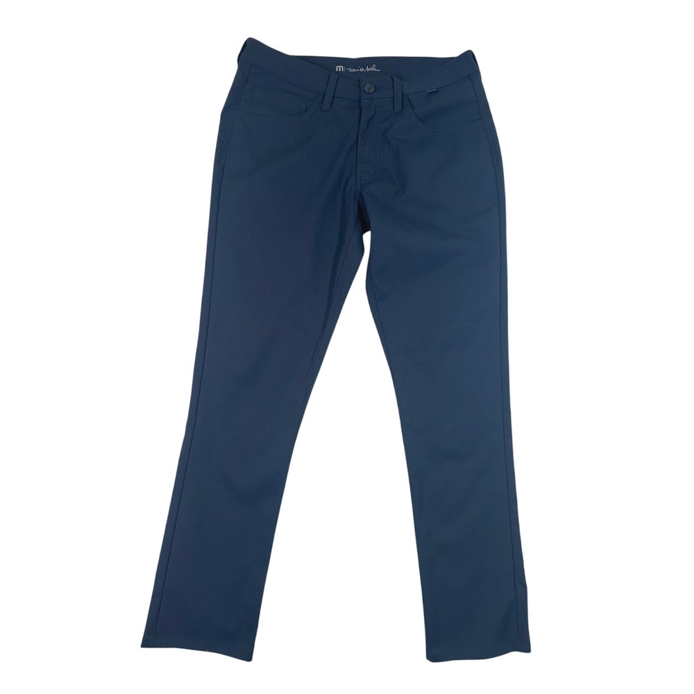 Travis Mathew Mens Open to Close Navy Blue Lightweight Golf Pants Size 30